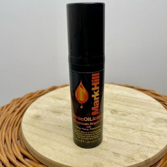 New Mark Hill MiracOILous Moroccan Argan Oil Ylang Ylang Palmarosa 50ml Rare - Picture 6 of 6